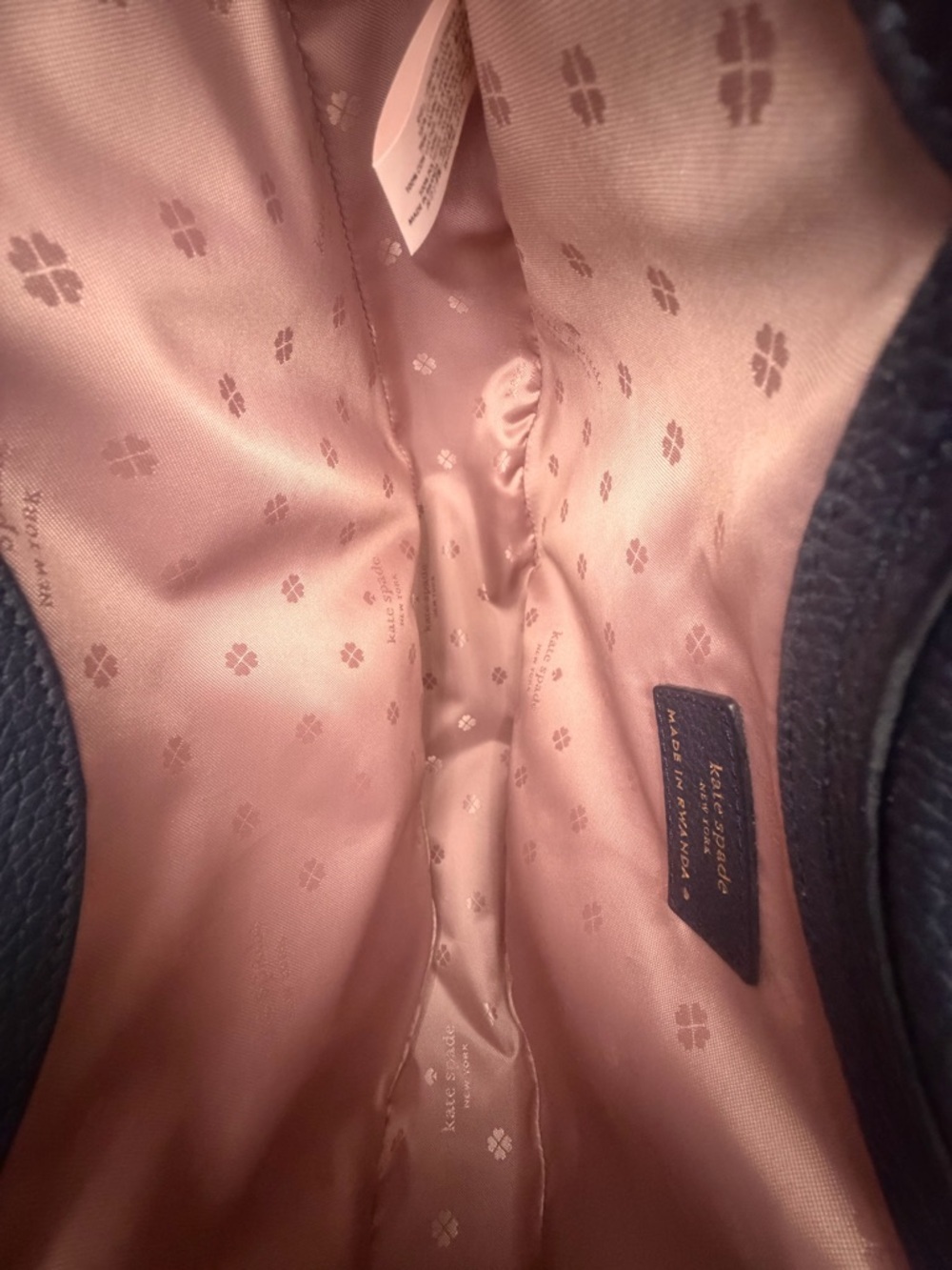 New with tags Kate Spade Tote Pink and Blue - Picture 3 of 3